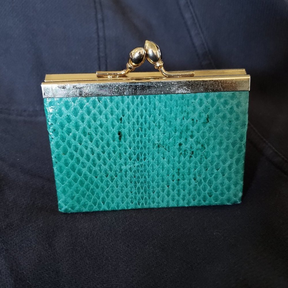 Giani Bernini Snakeskin Coin Pouch